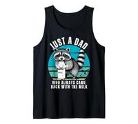 Just A Dad Who Came Back With The Milk Funny Father's Day Canotta