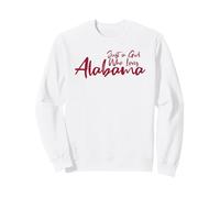 Just A Girl Who Loves Alabama Felpa