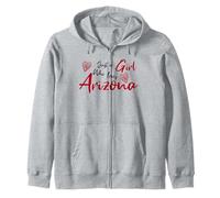 Just a Girl Who Loves Arizona. Cute Women's Teen Girls Tween Felpa con Cappuccio