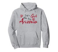 Just a Girl Who Loves Arizona. Cute Women's Teen Girls Tween Felpa con Cappuccio