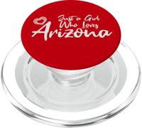 Just a Girl Who Loves Arizona. Cute Women's Teen Girls Tween PopSockets PopGrip per MagSafe