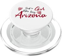 Just a Girl Who Loves Arizona. Cute Women's Teen Girls Tween PopSockets PopGrip per MagSafe