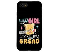 Just A Girl Who Loves Bread Sandwich Funny Bread Maker regali Custodia per iPhone SE (2020) / 7/8