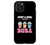 Just A Girl Who Loves Bubble Tea Boba Tea Lovers Custodia per iPhone 11 Pro