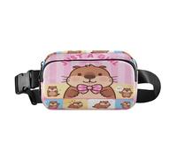 Just A Girl Who Loves Capybaras - Borsa a tracolla alla moda, unisex, impermeabile, con tracolla regolabile, per viaggi, palestra, lavoro