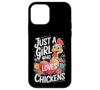 Just a Girl Who Loves Chickens Custodia per iPhone 12 mini