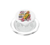Just a Girl Who Loves Corn the Long Way, divertente da donna PopSockets PopGrip per MagSafe