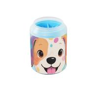 Just A Girl Who Loves Dogs - Pulitore per zampe riutilizzabile con morbida spazzola massaggiante, kit per la pulizia dei piedi di animali domestici, per cani e gatti di piccola taglia e media