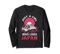 Just a Girl Who Loves Japan Maglia a Manica