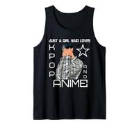 Just A Girl Who Loves K-Pop And Anime KPOP Canotta