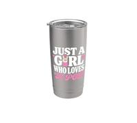 Just A Girl Who Loves K-Pop Bicchiere termico in acciaio inox doppia parete