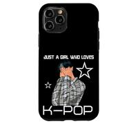 Just A Girl Who Loves K-Pop Coreano Boy Band Custodia per iPhone 11 Pro