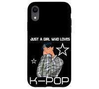 Just A Girl Who Loves K-Pop Coreano Boy Band Custodia per iPhone XR