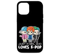 Just A Girl Who Loves K-Pop Fan Merchandise For Girls Custodia per iPhone 12/12 Pro