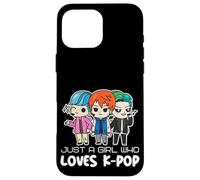 Just A Girl Who Loves K-Pop Fan Merchandise For Girls Custodia per iPhone 16 Pro Max