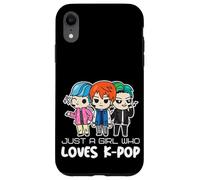 Just A Girl Who Loves K-Pop Fan Merchandise For Girls Custodia per iPhone XR