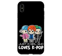 Just A Girl Who Loves K-Pop Fan Merchandise For Girls Custodia per iPhone XS Max