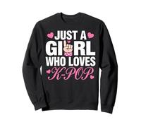 Just A Girl Who Loves K-Pop Felpa