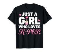 Just A Girl Who Loves K-Pop Maglietta
