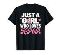 Just A Girl Who Loves K-Pop Maglietta