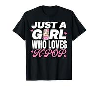 Just A Girl Who Loves K-Pop Maglietta