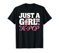 Just A Girl Who Loves K-Pop Maglietta