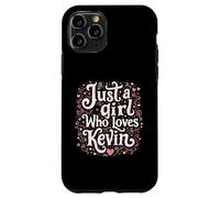 Just A Girl who loves KEVIN T-Shirt Cute KEVIN Custodia per iPhone 11 Pro