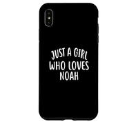 Just A Girl who loves NOAH T-Shirt Cute NOAH Custodia per iPhone XS Max