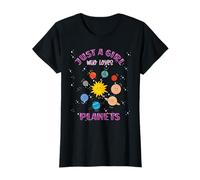 Just A Girl Who Loves Planets - Sistema Solare Maglietta