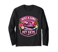 Just A Girl Who Loves - Sci Jetski da Donna Maglia a Manica