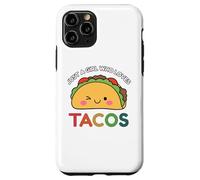 Just A Girl Who Loves Tacos Mexican Food Lover Men Women Custodia per iPhone 11 Pro