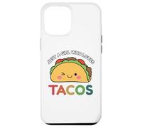Just A Girl Who Loves Tacos Mexican Food Lover Men Women Custodia per iPhone 12 Pro Max