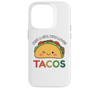 Just A Girl Who Loves Tacos Mexican Food Lover Men Women Custodia per iPhone 14 Pro