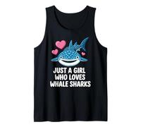 Just a Girl Who Loves Whale Sharks Cute Whale Shark Canotta
