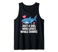 Just a Girl Who Loves Whale Sharks Cute Whale Shark Canotta