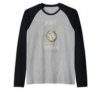 Just A Guy Mining My Own Business Scherzo di criptovaluta Maglia con Maniche Raglan