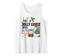 Just A Jolly Goose Christmas Fun Canotta