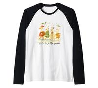 Just a Jolly Goose Christmas Watercolor Parade Maglia con Maniche Raglan