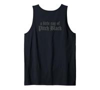 Just A Little Ray of Pitch Black Halloween Goth Gothic Punk Canotta