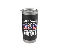 Just A Regular Mom Trying Not To Raise Liberals For Moms Bicchiere termico in acciaio inox doppia parete