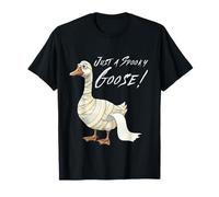 Just a Spooky Goose | Funny Halloween Goose Costume Tee Maglietta