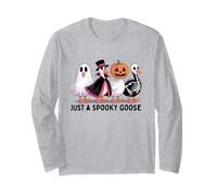 Just A Spooky Goose Halloween Silly-Goose Divertente Halloween Maglia a Manica