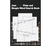 Just [a Third] Plain and Simple Word Search Book: [More] Puzzles on the Go
