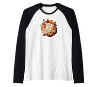 Just Add Hygge Cozy Autumn Comfort Graphic Maglia con Maniche Raglan