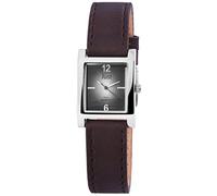 Just Analog Orologio da donna, in vera pelle marrone scuro - 48-S10626N-DBR