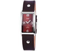 Just Analog Orologio da donna, in vera pelle marrone scuro - 48-S10627N-BR