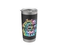Just Another Day Closer To Summer Break Bicchiere termico in acciaio inox doppia parete