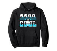 Just Be Cool Modern Geometrico Felpa con Cappuccio