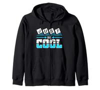 Just Be Cool Modern Geometrico Felpa con Cappuccio