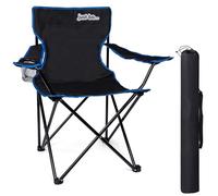 just be... Sedia Pieghevole Campeggio Portatile - Sedie Da Esterno Leggera - Sedia Comoda Adatta Per Giardino Spiaggia Pesca Camping E Concerto - Sedie Richiudibili Con Porta Bottiglie E Braccioli
